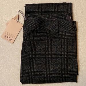 Petite plaid pants by NYDJ